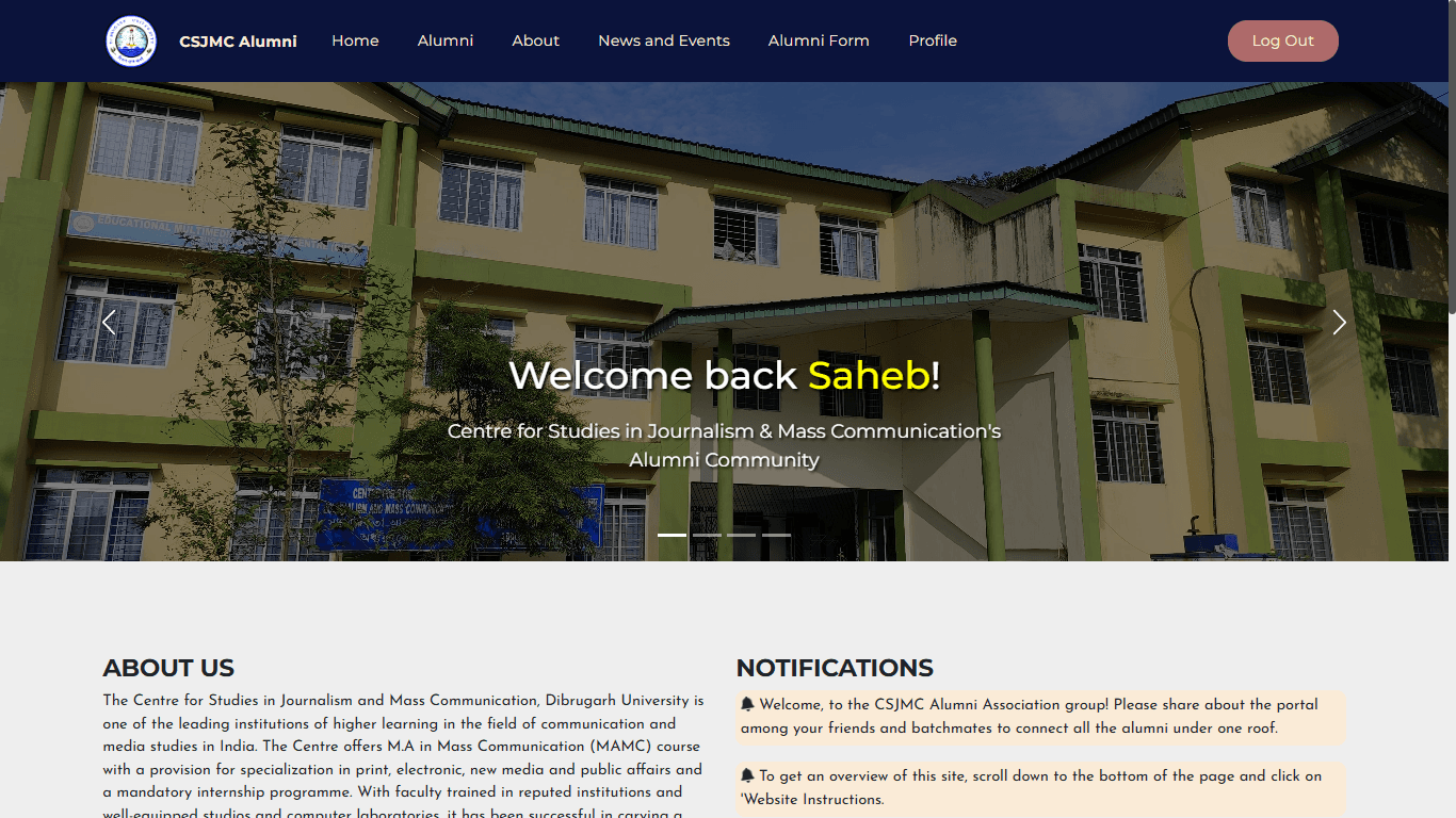 Alumni Management System